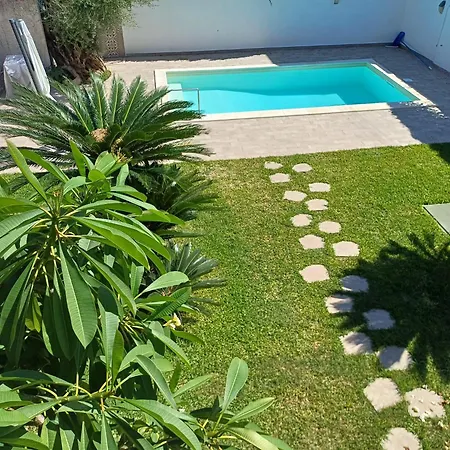Villa Due Mari Mondello With Private Pool