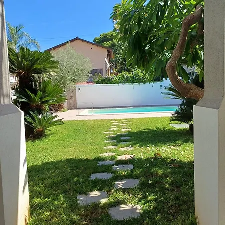Villa Due Mari Mondello With Private Pool *